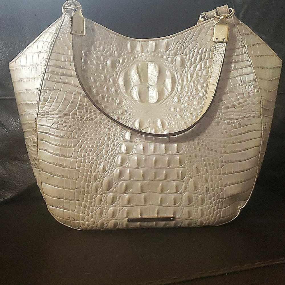 Pearl White Brahmin Handbag